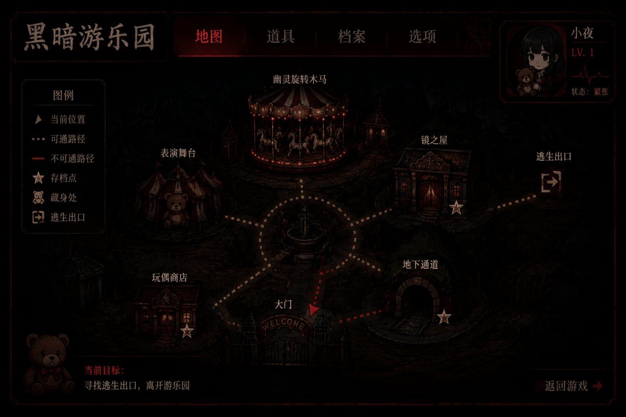 黑暗游乐园 版本内容 场景图 5
